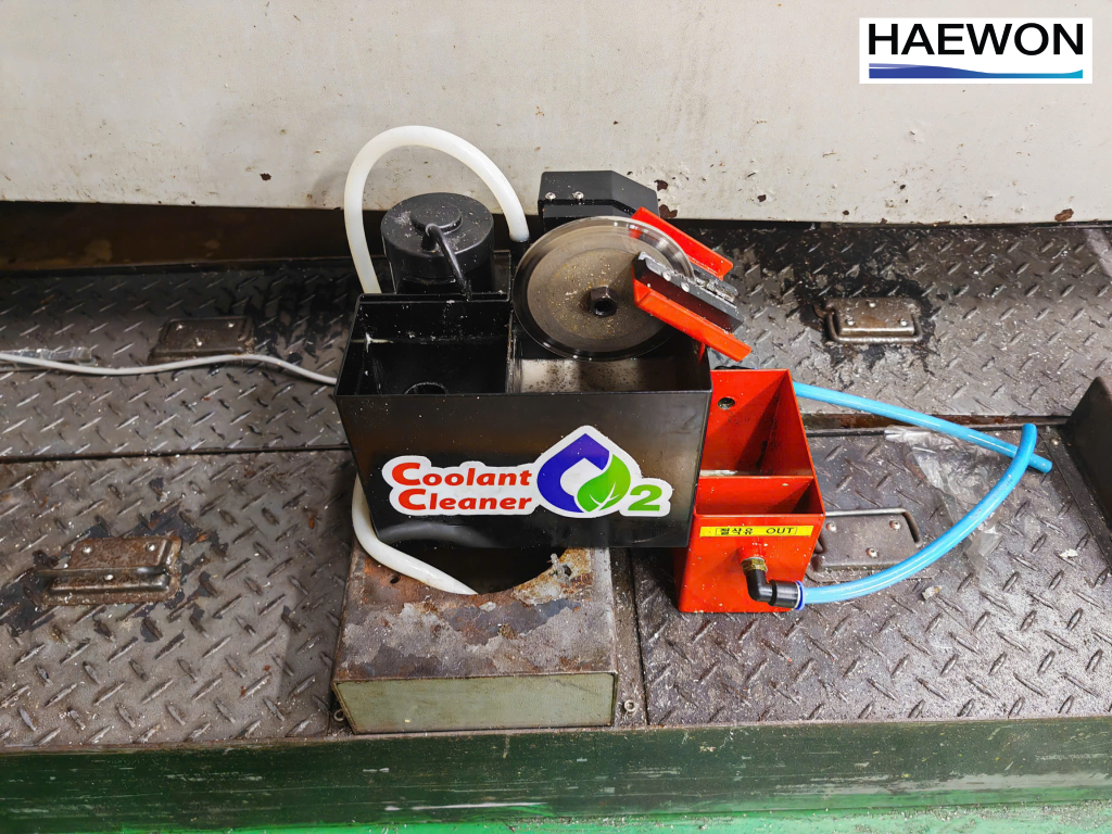 Hiệu quả trước và sau khi sử dụng thiết bị tiệt trùng dầu cắt gọt