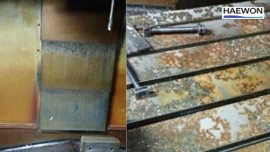 Rò rỉ dầu trên máy CNC