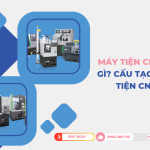 Máy tiện cnc là gì Cấu tạo máy tiện cnc