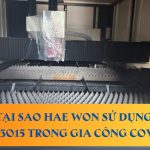 Tại sao Hae Won sử dụng HD3015 trong gia công cover